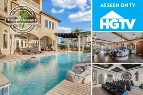 Mansion on Reunion Resort and Spa with Large Private Pool Orlando Mansion 5238